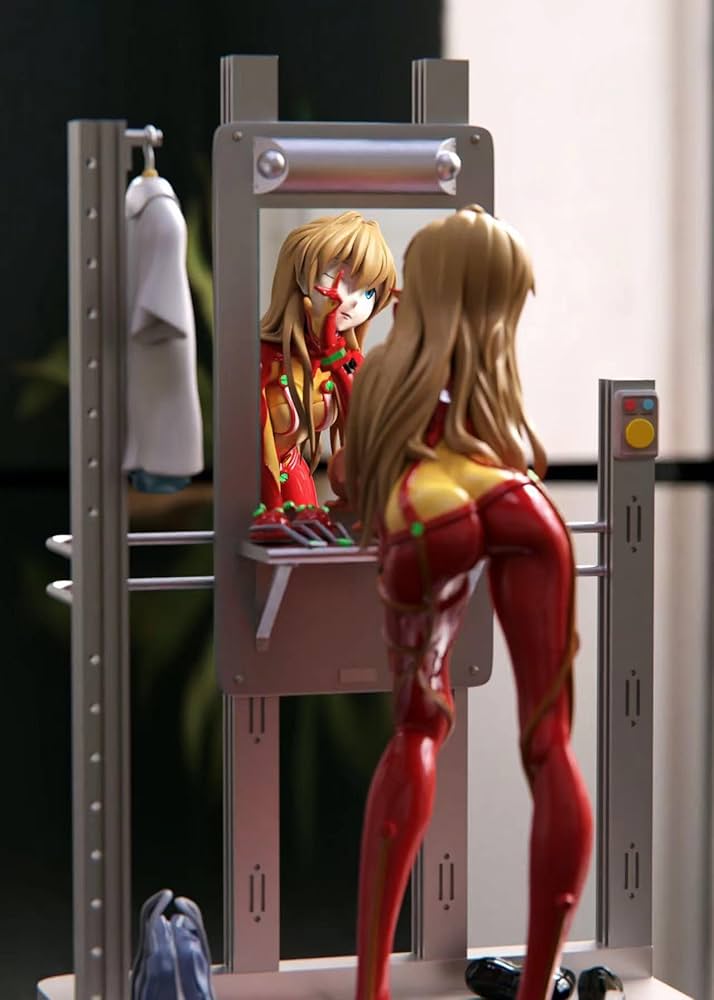 エヴァンゲリオン 1/6 惣流・アスカ・ラングレー スクール水着　未塗装 駿河屋 -<中古>[箱・説明書欠品] 惣流・アスカ・ラングレー